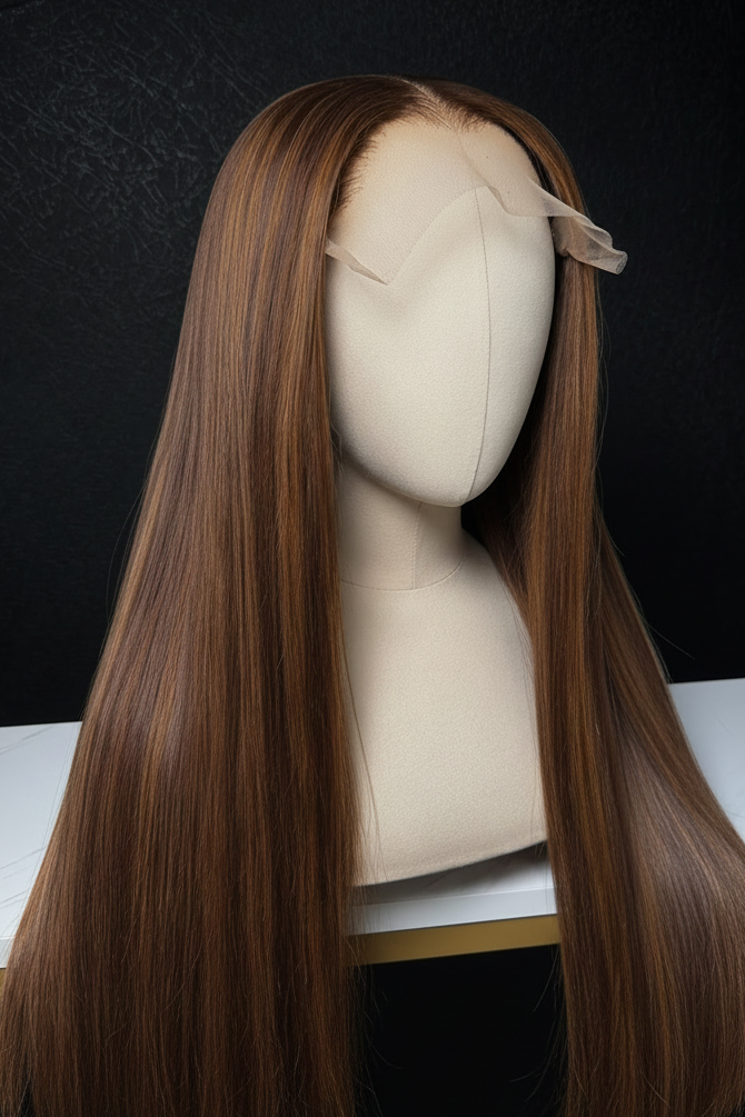 ASH BROWN WIG